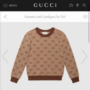 Boys/women’s size small Gucci Sweater